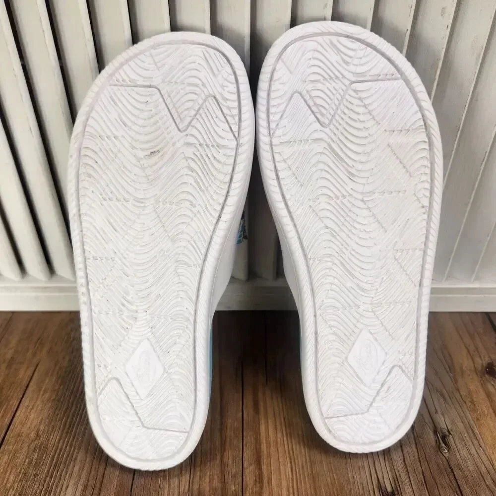 Chaco Chillos Sandals Kids Size 5 M Court Porcelain White Slip On Beach Comfort